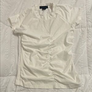 White Ruched Top Sanctuary